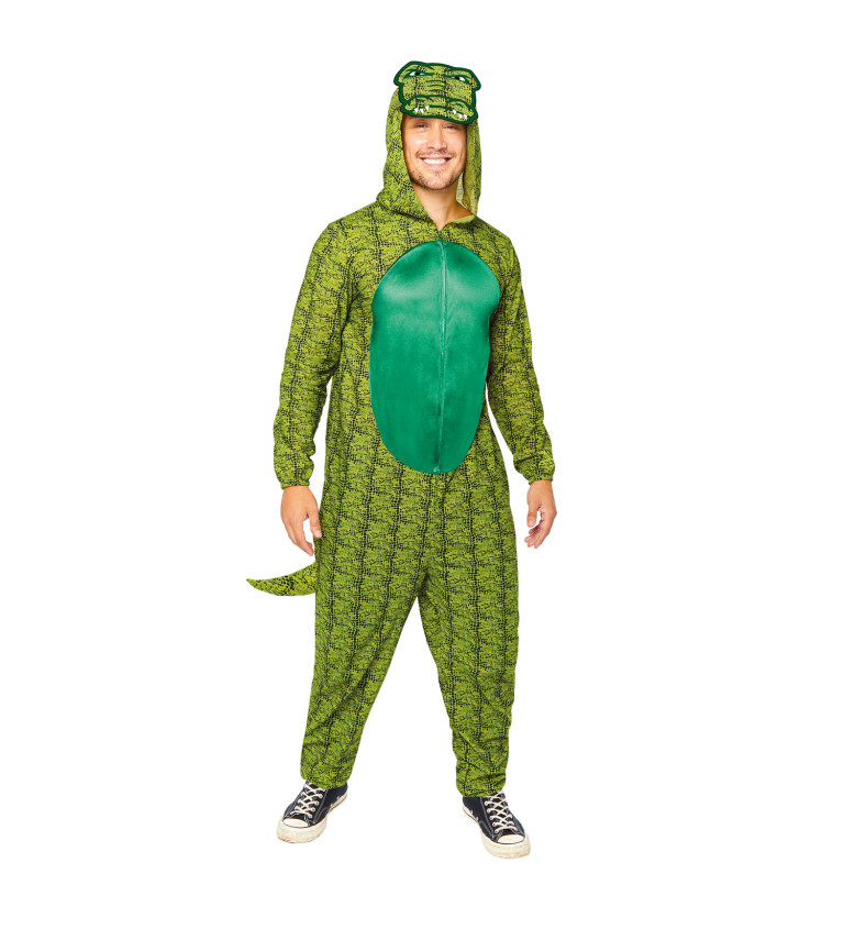 Pánský kostým krokodýla