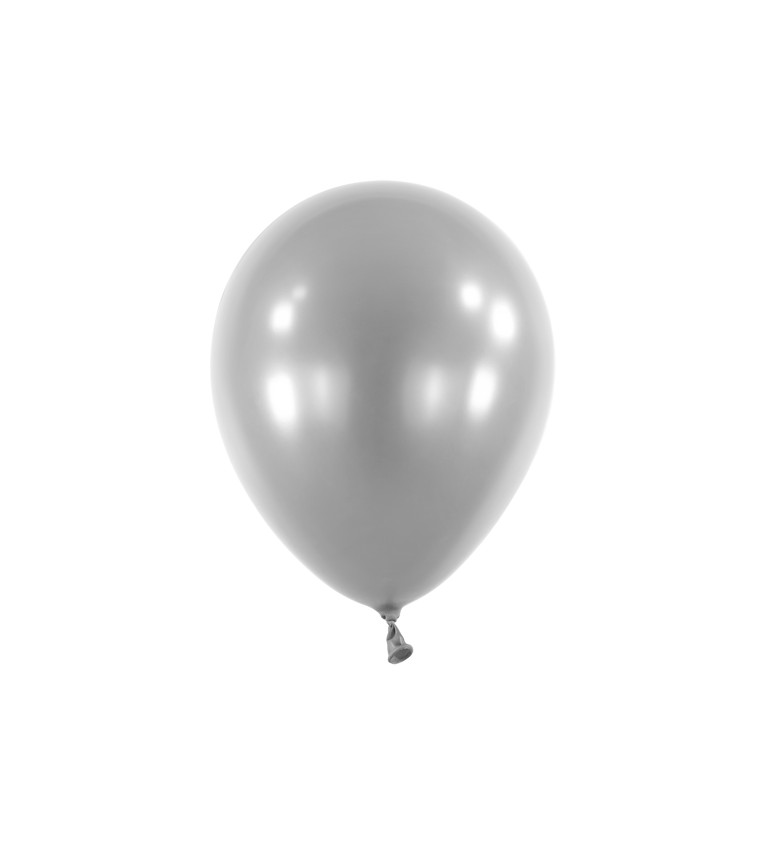 Latexové balónky - stříbrné