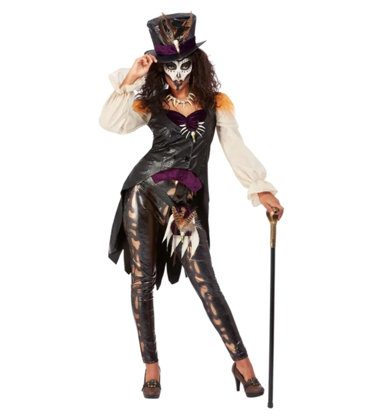 Dámský kostým Voodoo Witch Doctor
