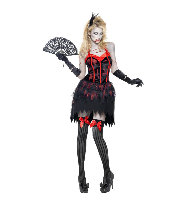 Zombie burleska dámský kostým