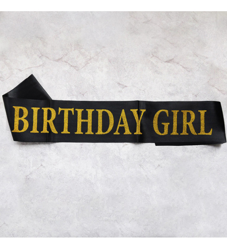 Černá šerpa - Birthday Girl