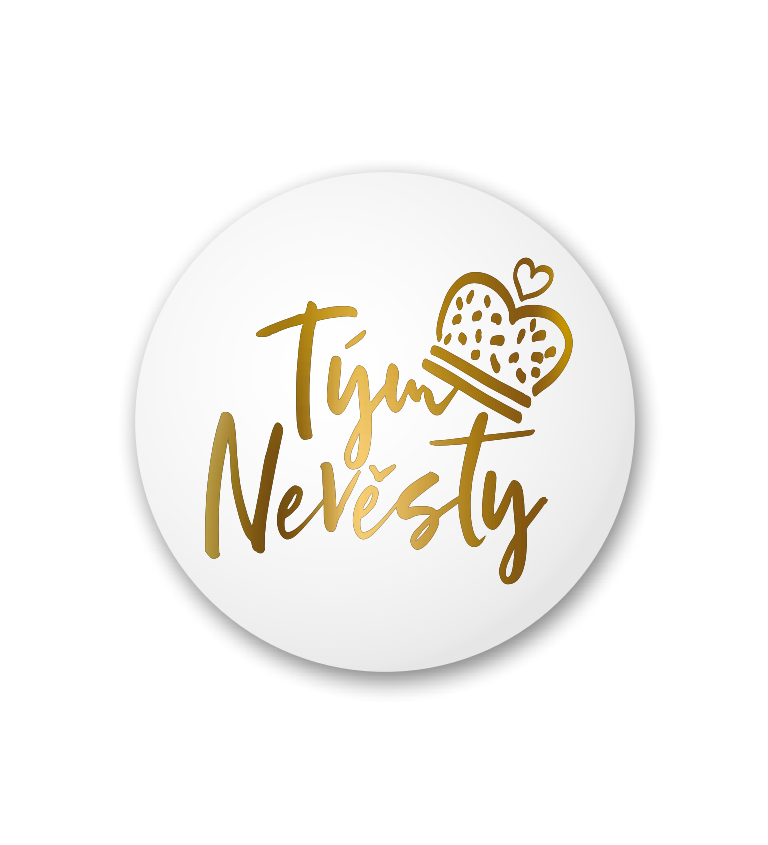 Placka Tým nevěsty korunka