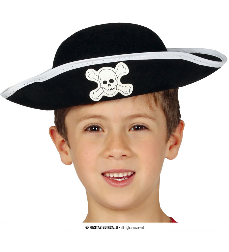 Pirátský klobouk - pro děti