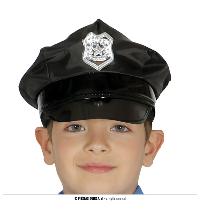 Policejní čepice pro děti