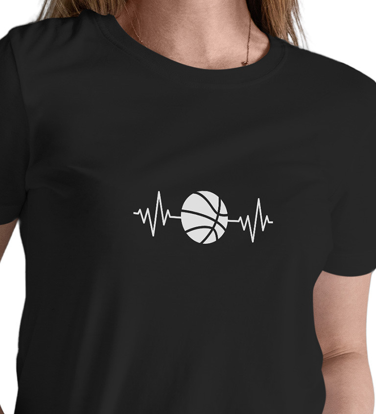 Dámské tričko černé Tep basketbal XS