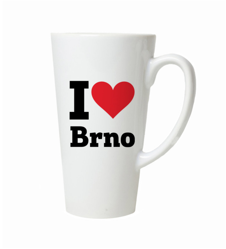 Latte hrnek I love Brno