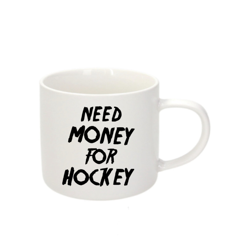 Espresso hrnek Need money for hockey