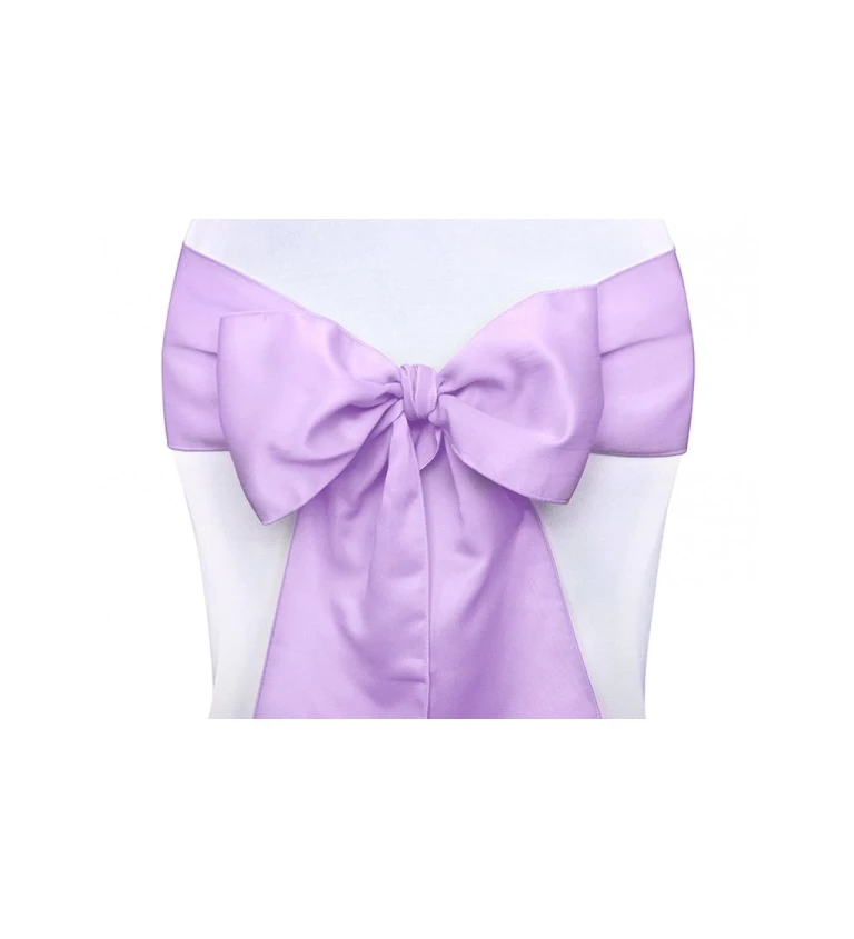 Mašličky na židli - fialové