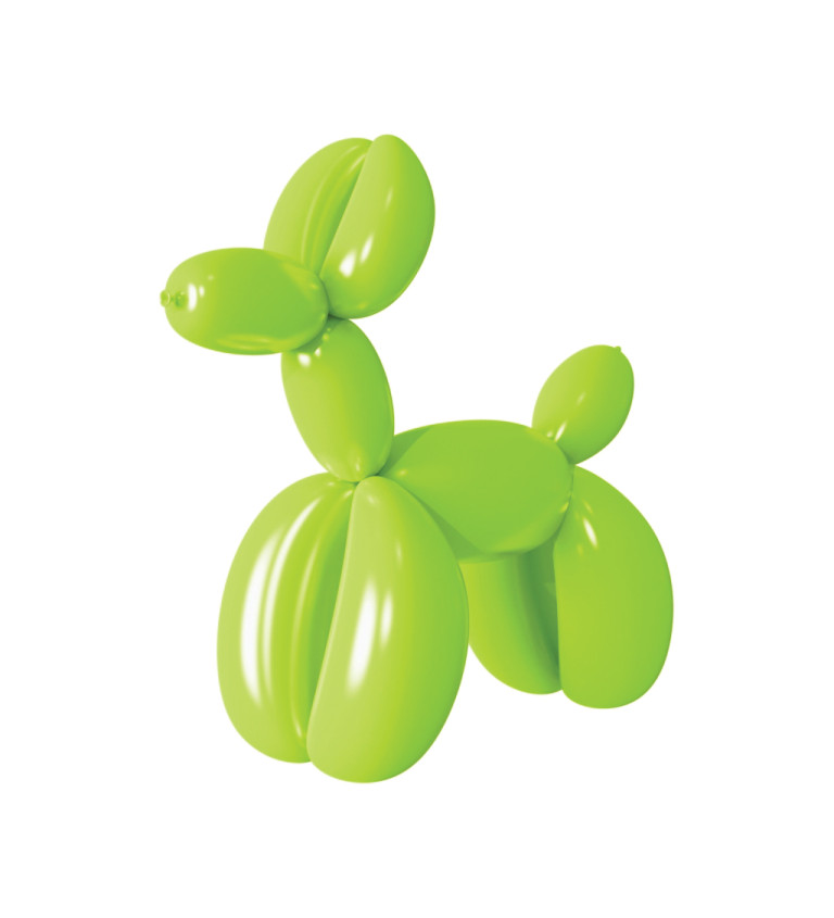 Modelovací balónky - Zelené