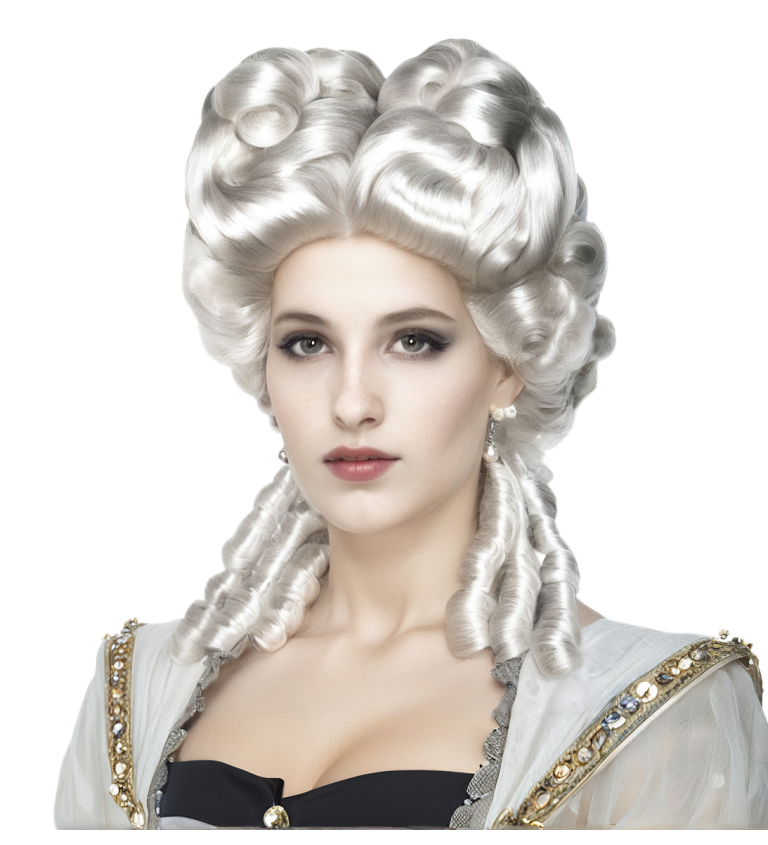 Dámská paruka – barokní elegance