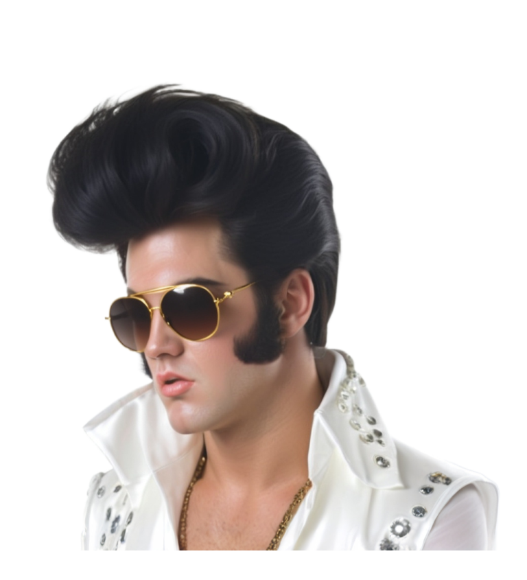 Paruka pro muže – rock’n’roll styl