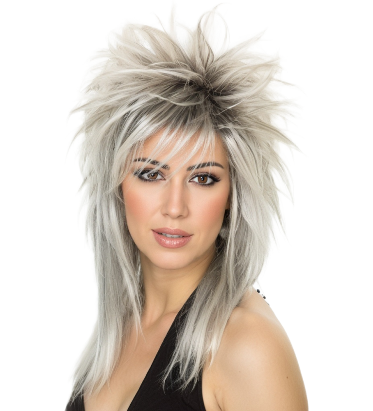Paruka pro ženy – rockový styl