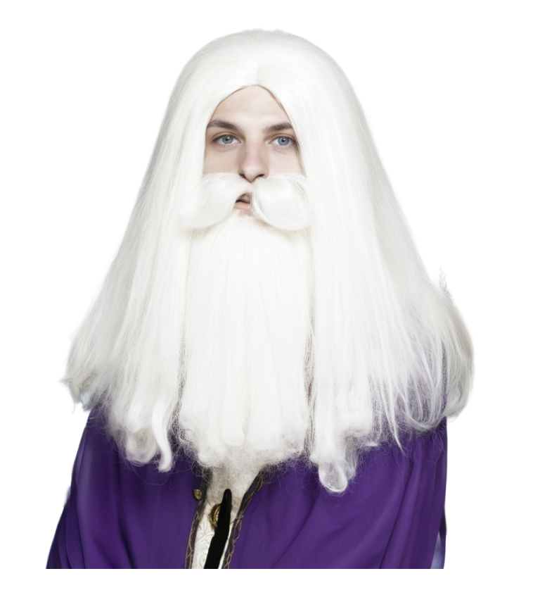 Paruka pro muže – čarodějský styl