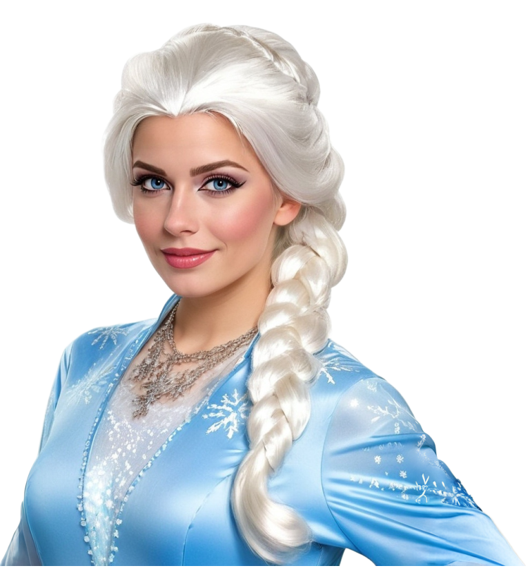 Paruka pro ženy – sněhová princezna