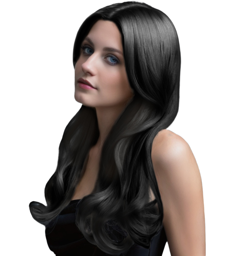 Černá dámská paruka Sarah