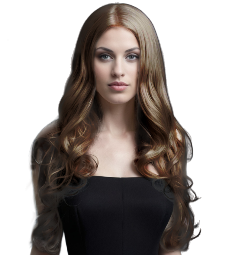 Hnědá dámská paruka Natali