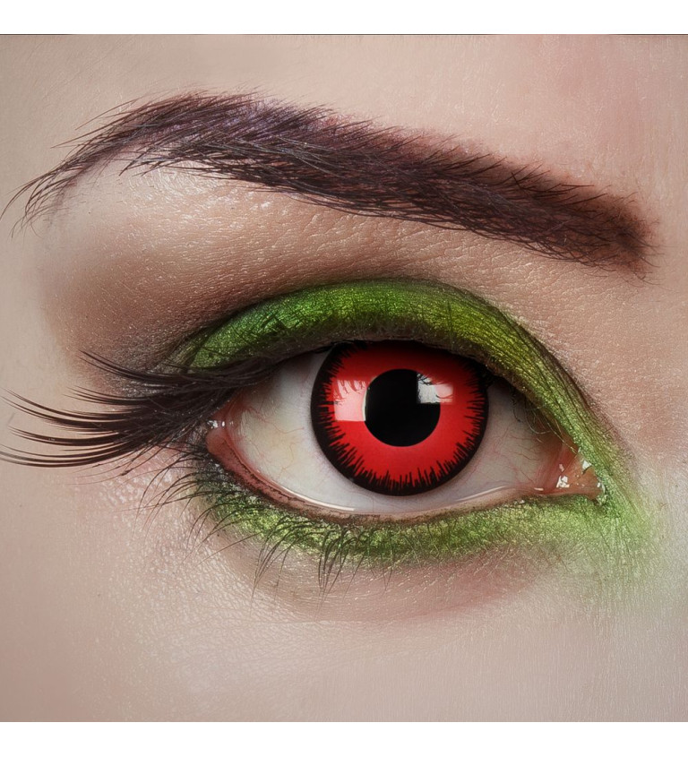 Kontaktní čočky Vampire Hunt – jednodenní