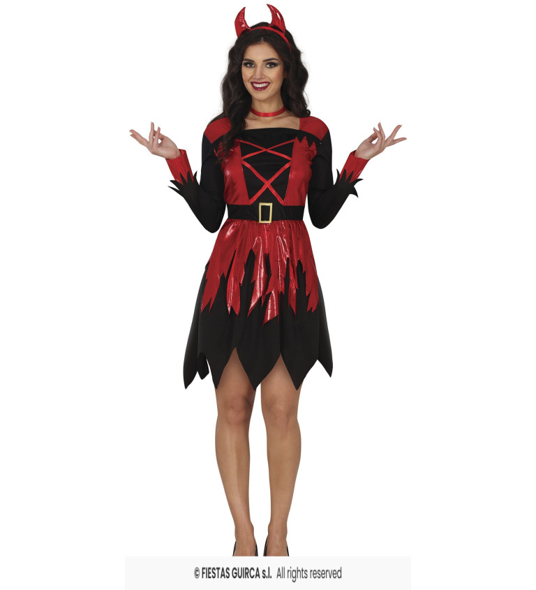 Sexy dámský kostým Ďáblice