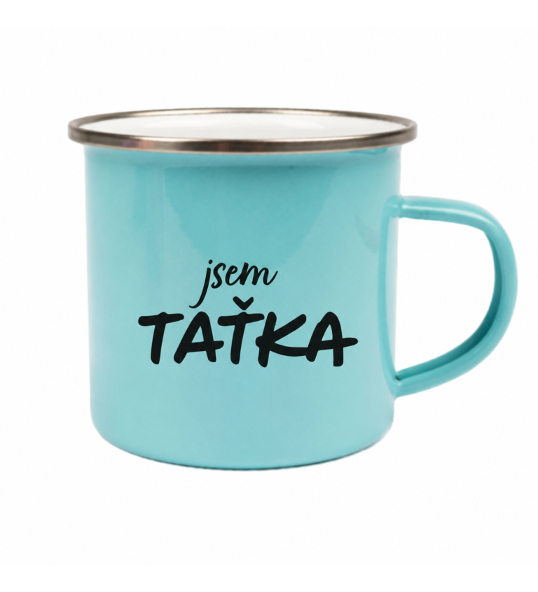 Plecháček modrý Jsem taťka
