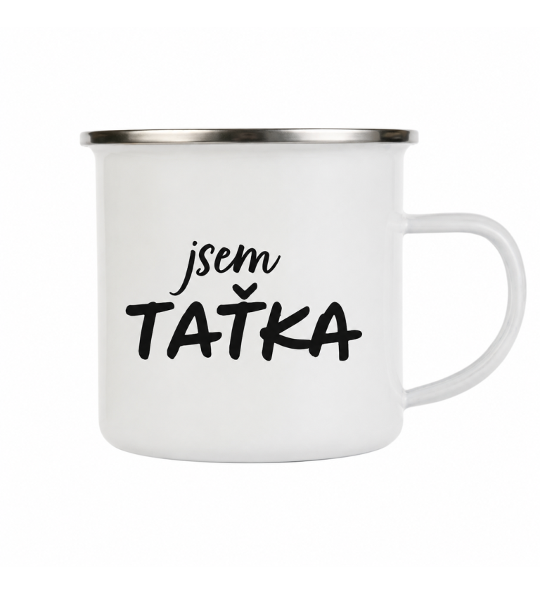 Plecháček bílý Jsem taťka